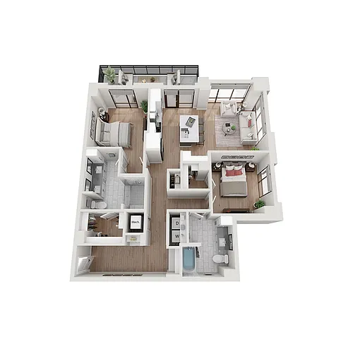 Floor plan 2.B3- Tower