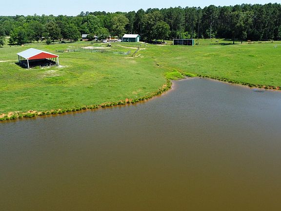 Barn and pond