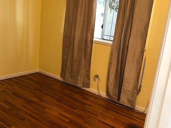 Bedroom - with AC and original wood floors