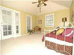One of the huge bedrooms