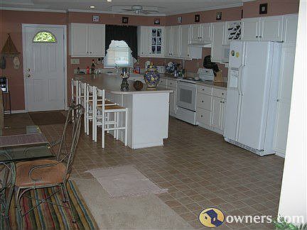 Open kitchen for entertaining