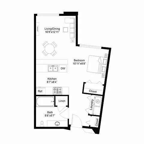 Floor plan Fort