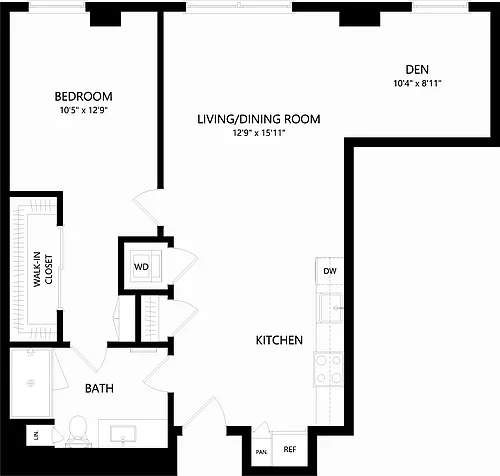 Floor plan A61