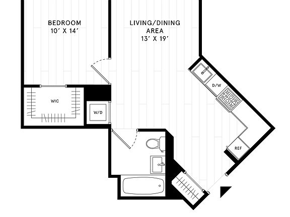 2nd image of 365 Bond St #B303