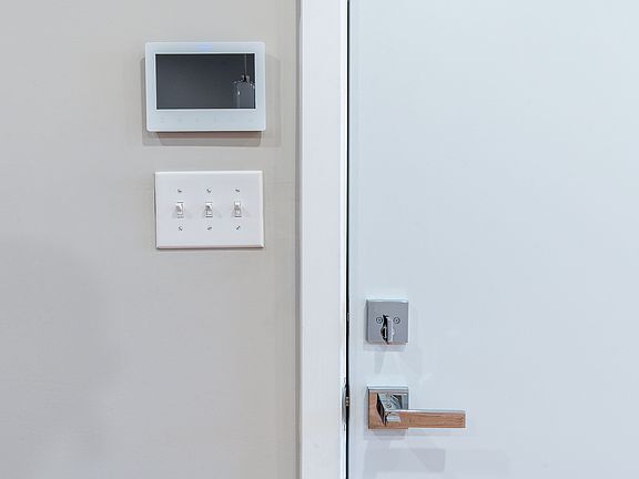 front door and remote buzzer