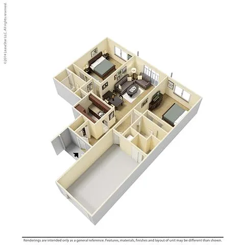 Floor plan B8 Renovated