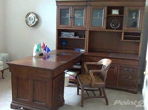 Office is spacious and has lots of light