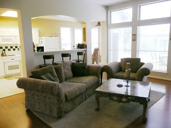 Family room showing the openess of the area