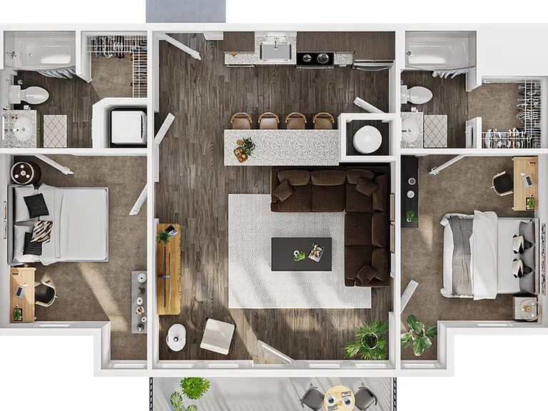 2 BR Flat 2 BR Flat