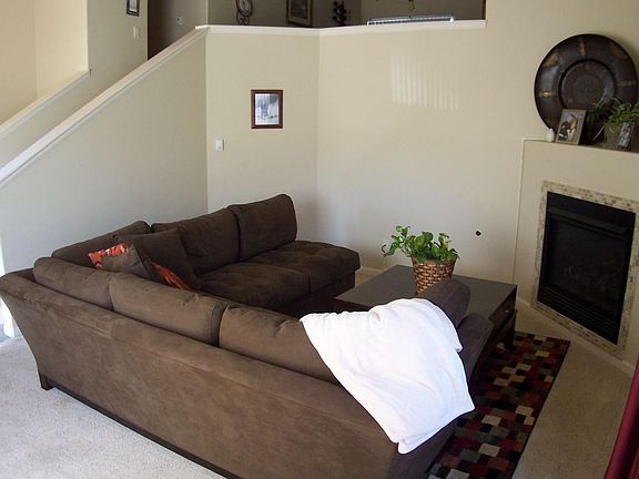 Cozy Living Area with Gas Fireplace