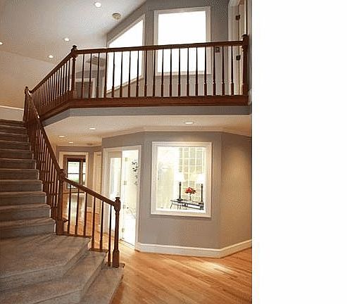 Staircase to upstairs