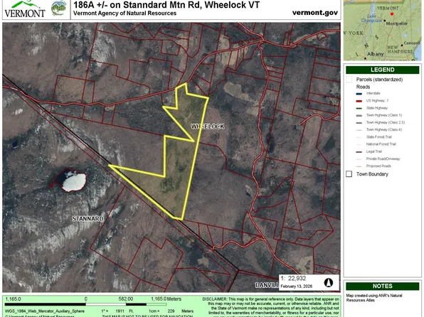 Stannard Mountain Road, Wheelock, VT 05851