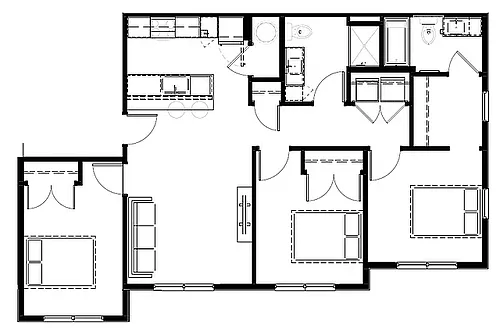 Floor plan The Wave 60%