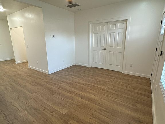 Split floorplan! The first bedroom has a double-door entrance.