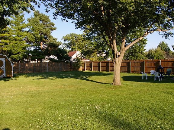 large back yard