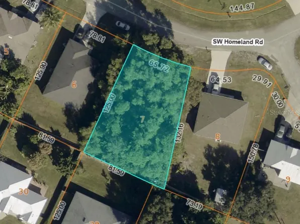 625 SW HOMELAND ROAD LOT 7, PORT ST LUCIE, FL 34953