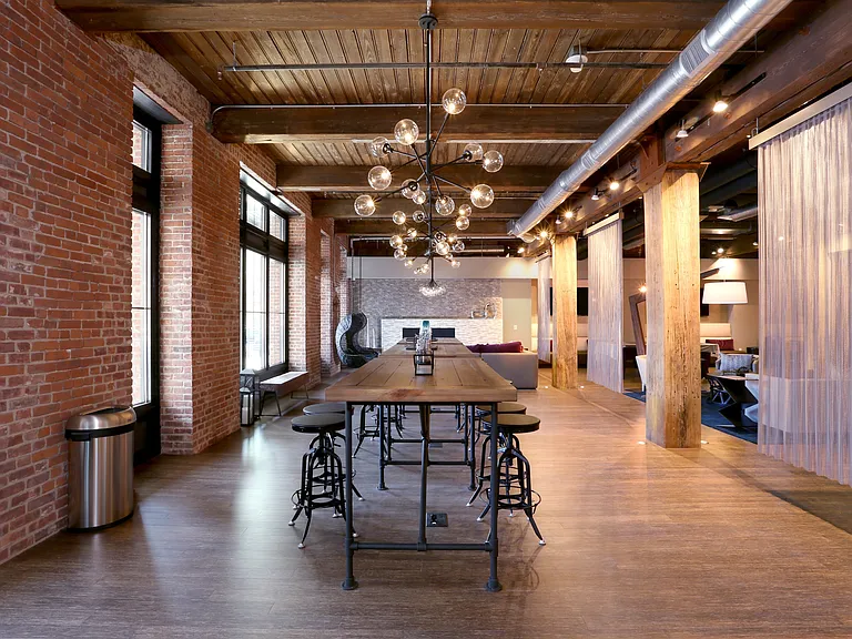 Historic ambiance mixed with sophisticated style