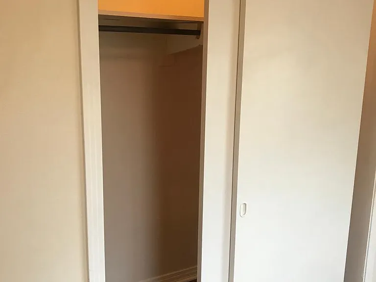 closets in each room