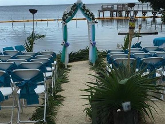 View unobstructed for vows