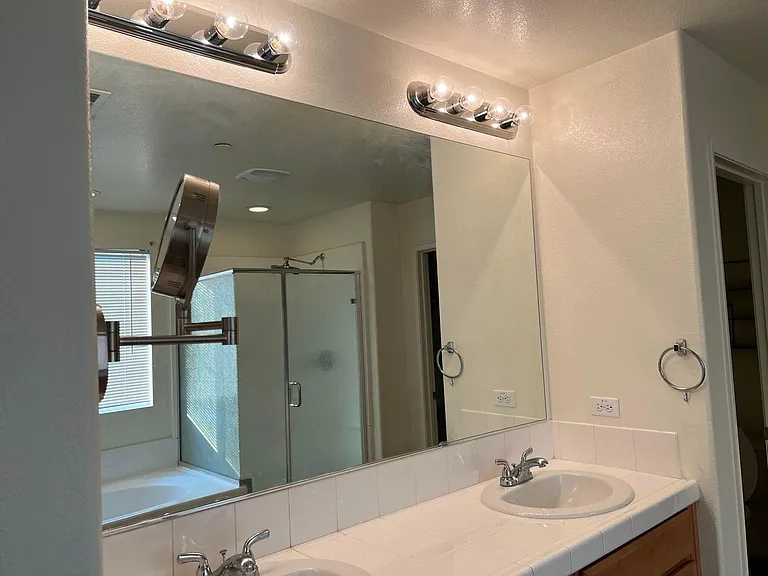 Master Bathroom includes Vanity Mirror and Dual Sinks