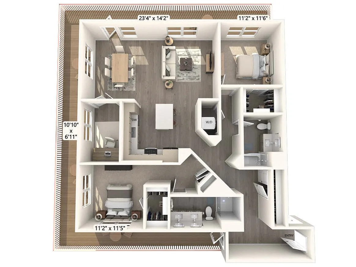 Floor plan BM15