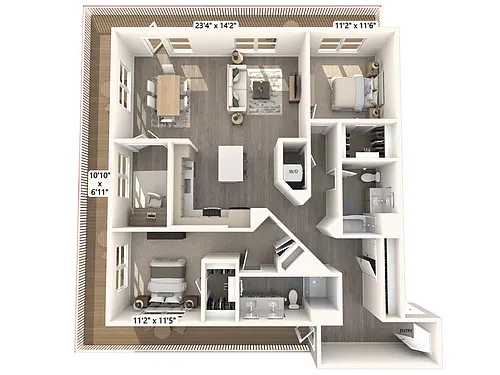 Floor plan BM15