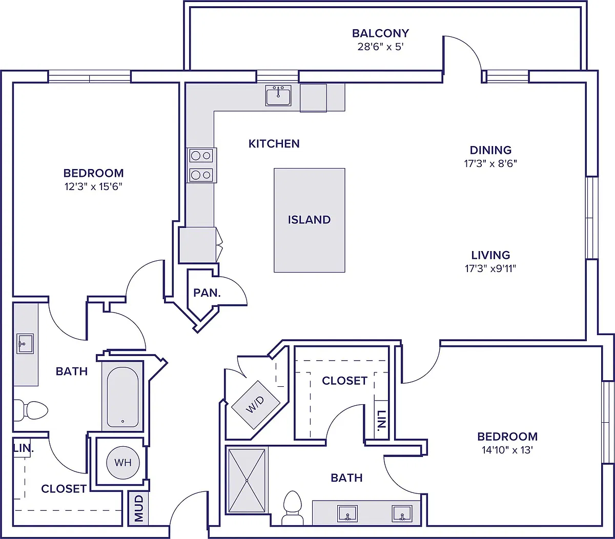Floor plan B13