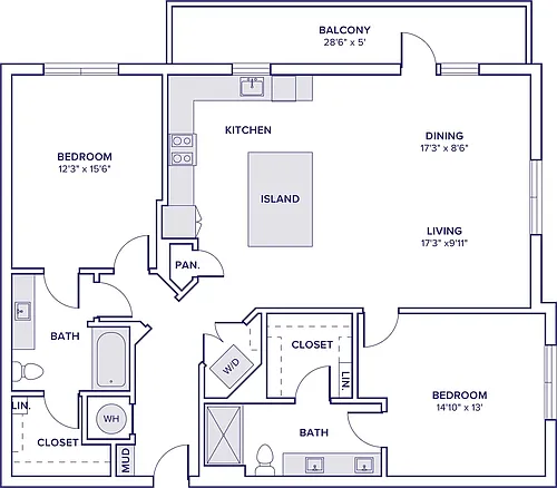 Floor plan B13