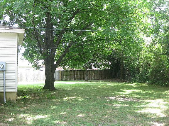 large fenced area