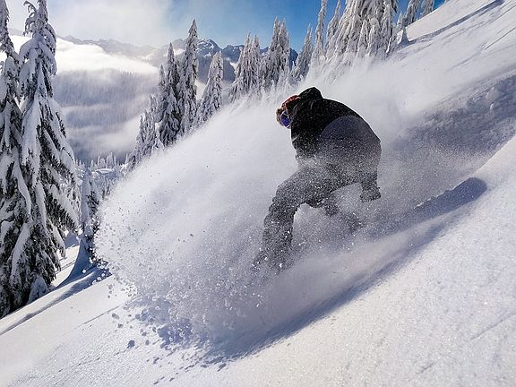 Near Snoqualmie Pass and Crystal Mountain