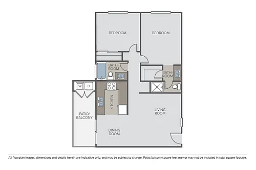 Floor plan Plan 2C