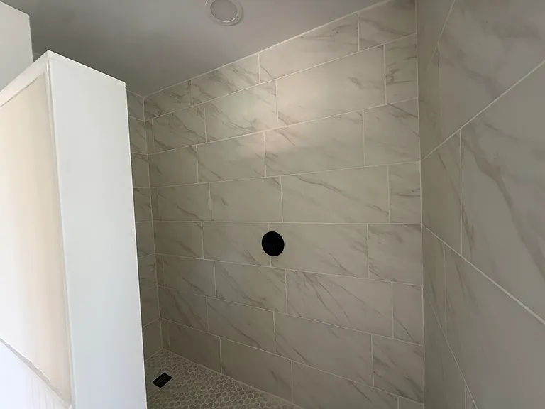 New master shower