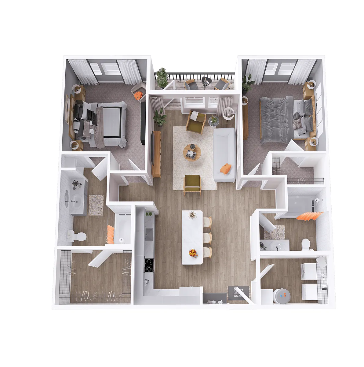 Floor plan B2A