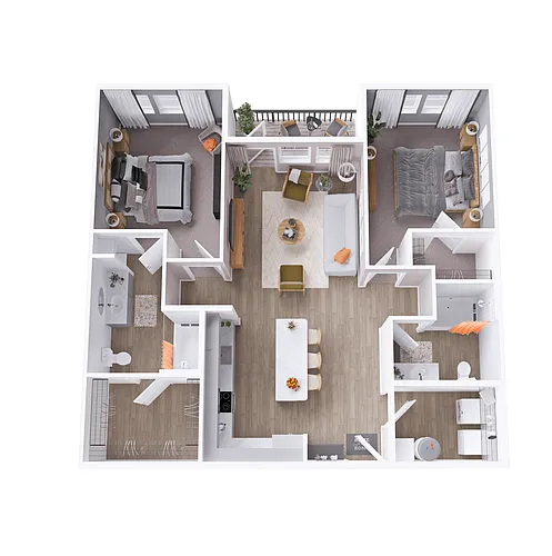 Floor plan B2A