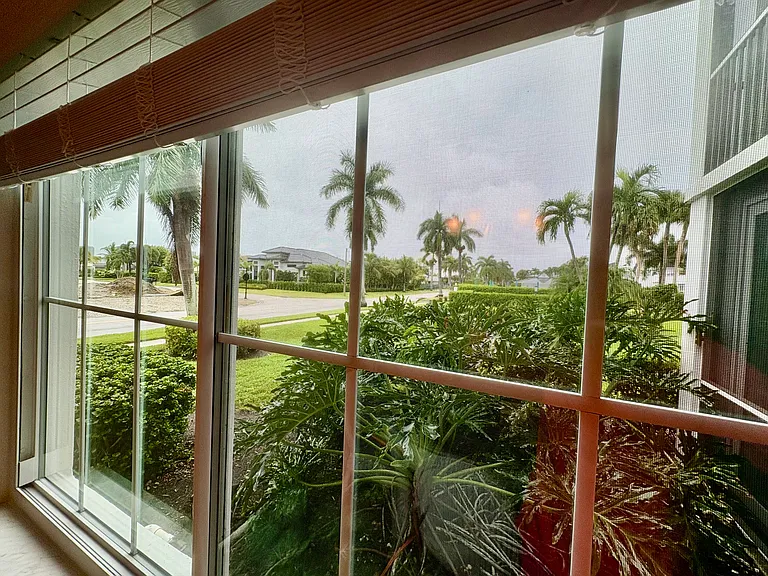Patio view to outside