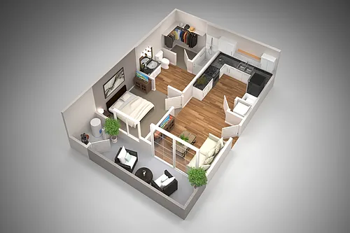 Floor plan 1A
