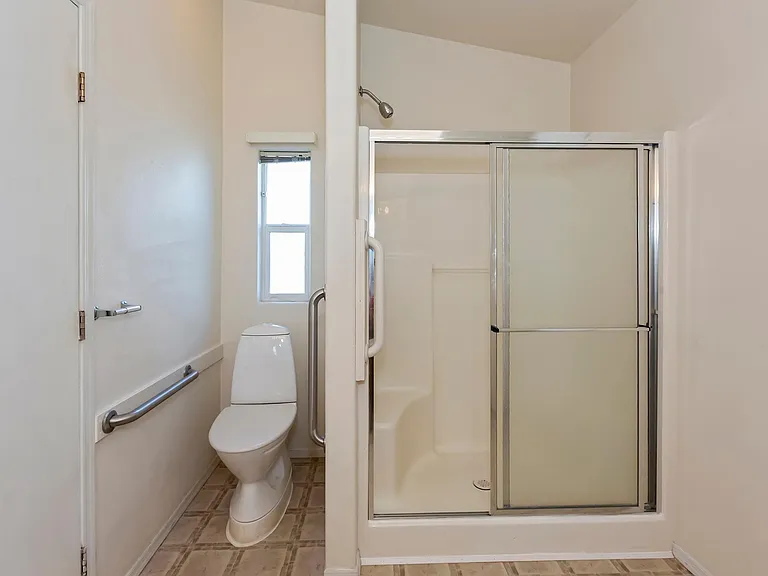 Master bathroom.