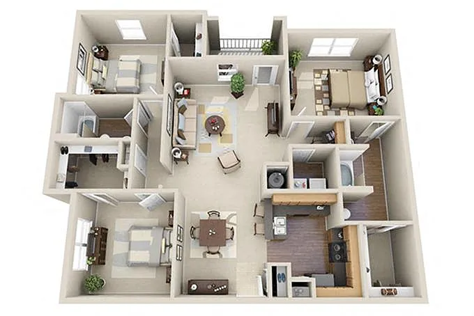 Floor plan C1