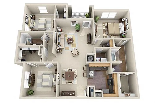 Floor plan C1