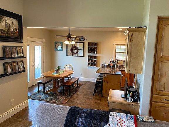 Dining room from living room