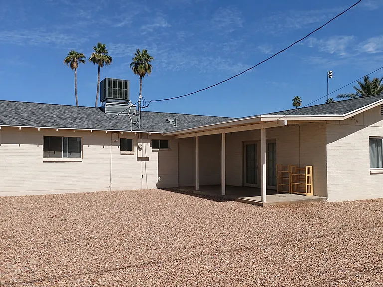 Back patio