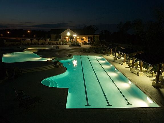 Pool at Night