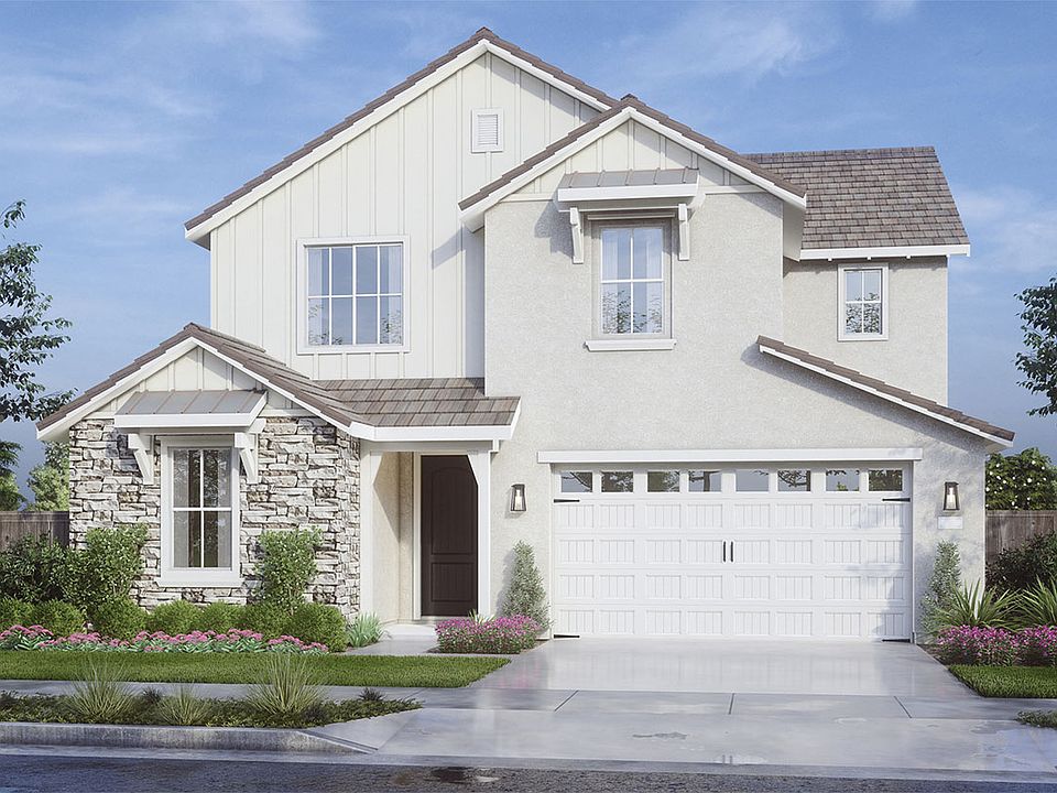 Farmhouse w Stone Accents