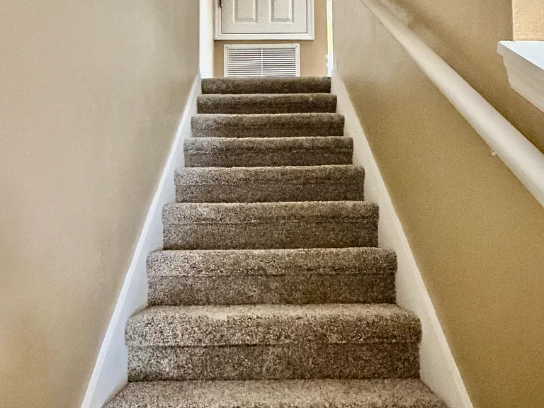 Brand new carpeting upstairs