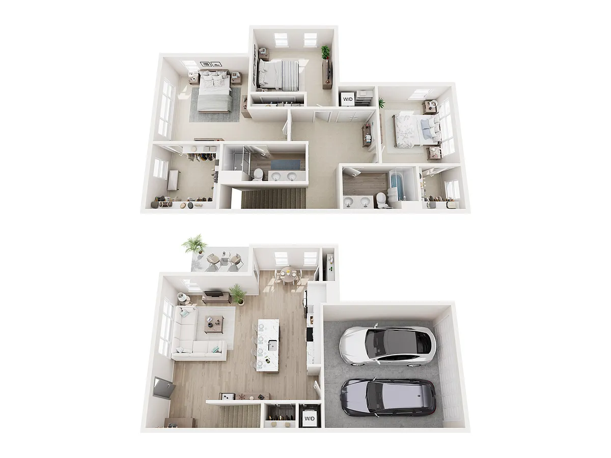 Floor plan TH3A