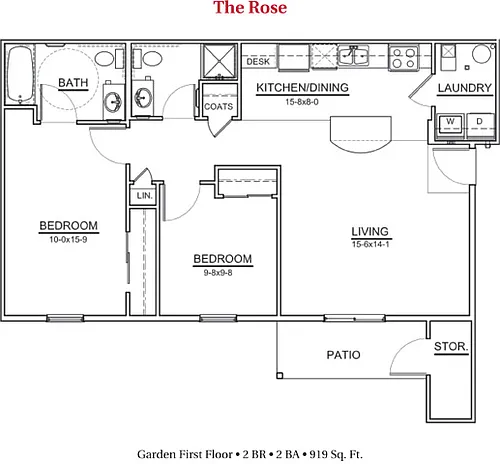 Floor plan The Rose