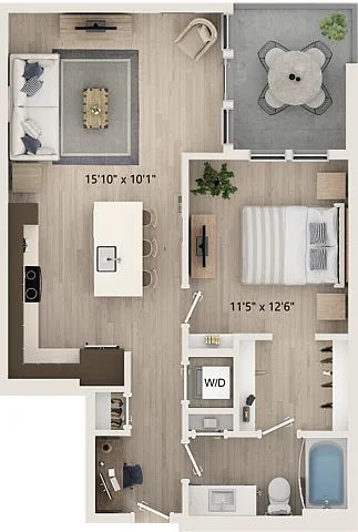 Floor plan A6