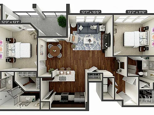 Floor plan B3-1154