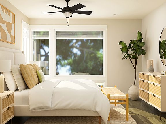 The master bedroom is the perfect space for relaxation.