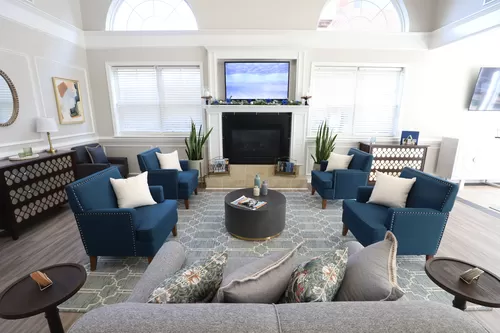 Clubhouse Interior Seating Area - Alexander Heights Luxury Senior Apartments